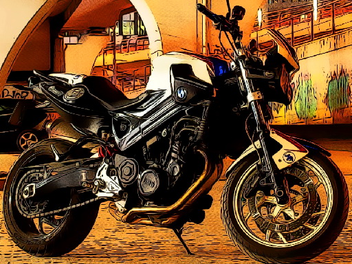 Fast Motorbikes Jigsaw